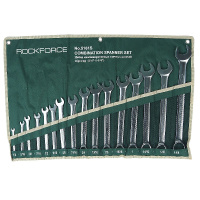 Фото товара - Набор ключей комбинированных 1-15/16 16пр.на полотне ROCKFORCE RF-5161S