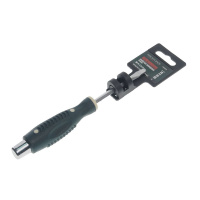 Фото товара - Отвертка шлицевая силовая магнитная Profi S2 SL5.5х75мм ROCKFORCE RF-70255075
