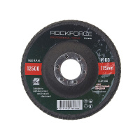Фото товара - Диск лепестковый торцевой 115х22мм P100 ROCKFORCE RF-FD4100M