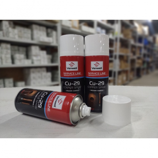 Большое фото товара - Смазка медная Copper Spray 400мл VenWell VW-SL-017RU, VW-SL-017RU. Вариант №4