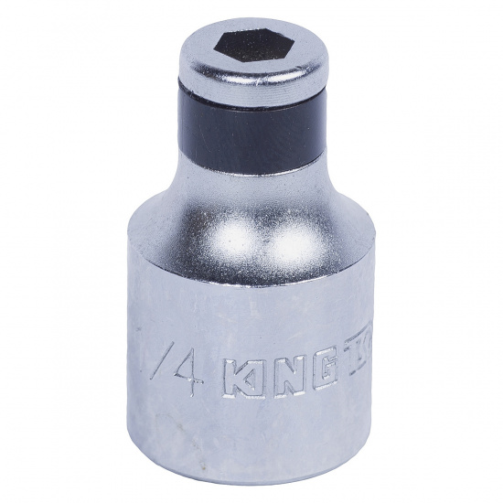 Большое фото товара - Переходник 1/2-1/4 для вставок (бит) KING TONY 414808S, 414808S. Вариант №1