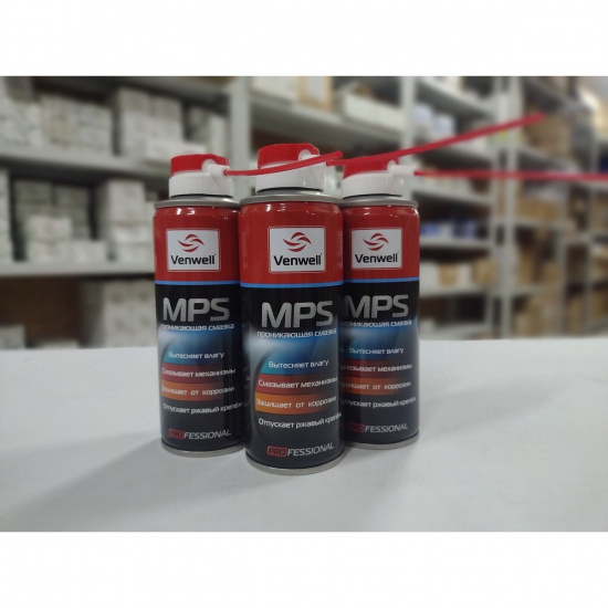 Большое фото товара - Смазка проникающая Multi Purpose Spray 200мл Venwell VW-SL-020RU, VW-SL-020RU. Вариант №1