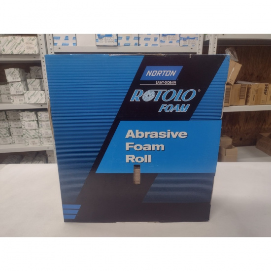 Большое фото товара - Форматные листы в рулоне Rotolo Foam A275 115мм*25м Р320 NORTON 63642557606, 63642557606. Вариант №1