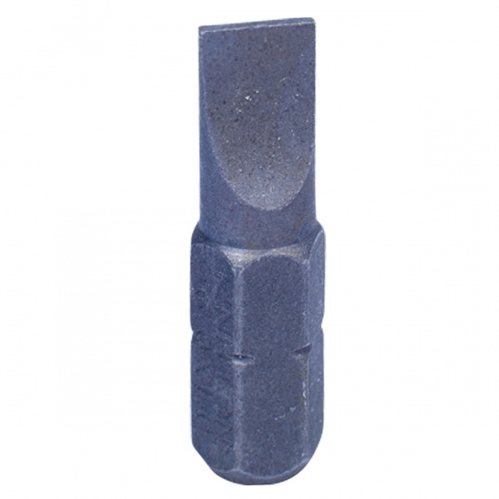Большое фото товара - Вставка (бита) торцевая 1/4 , Slotted, 6х1.0мм, L = 25мм KING TONY 102506S1, 102506S1. Вариант №2
