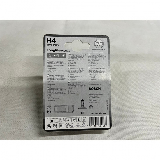 Большое фото товара - Лампа DAYTIME H4 PLUS 10 BOSCH 1987301054, 1987301054. Вариант №5