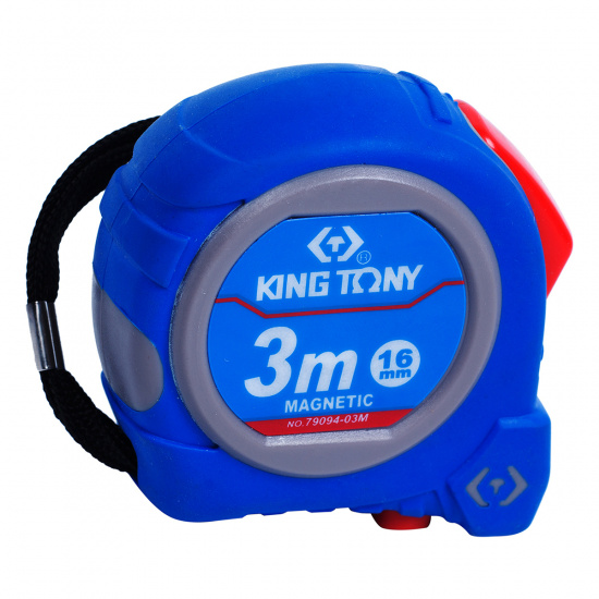 Большое фото товара - Рулетка измерительная 3м магнитный крюк KING TONY 79094-03M, 79094-03M. Вариант №1