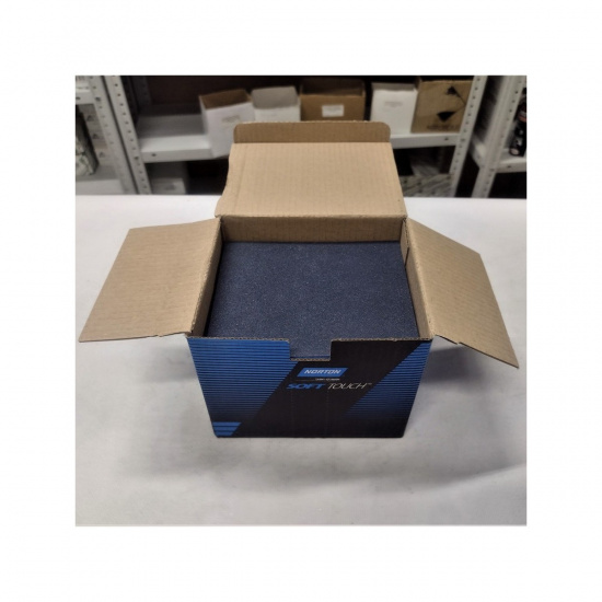 Большое фото товара - Губка абразивная SOFT-TOUCH 139х114х5мм ultra fine P1000/800 NORTON 63642550603, 63642550603. Вариант №3