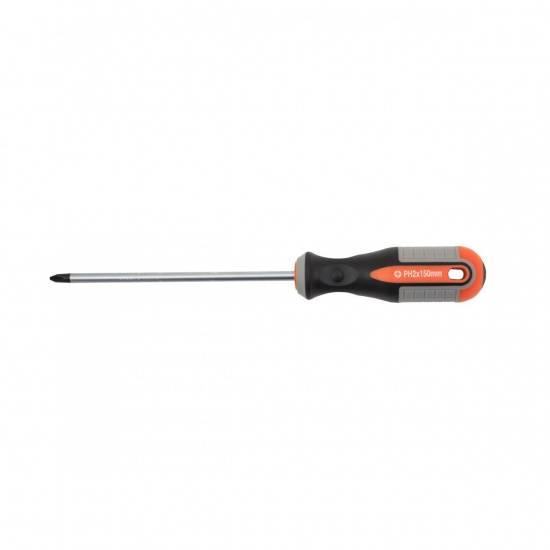 Большое фото товара - Отвертка стержневая крестовая ROUND GRIP PH2x150мм OMBRA 751215 Код 055137, 751215. Вариант №1