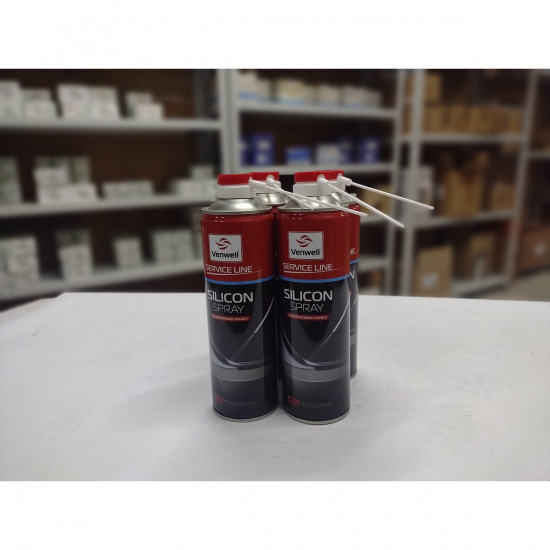 Большое фото товара - Смазка силиконовая Silicon spray 500мл VenWell VW-SL-044RU, VW-SL-044RU. Вариант №3