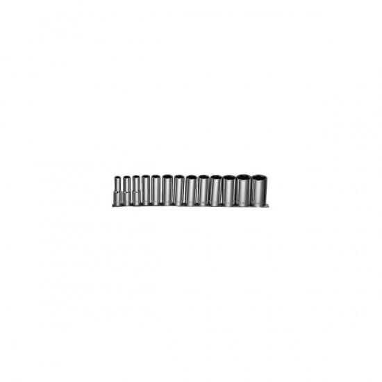 Большое фото товара - Набор головок глубоких MAXI-DRIVE 1/2 DR 11-32мм, 13пр. JONNESWAY S05HD4113S Код 049081, S05HD4113S. Вариант №1