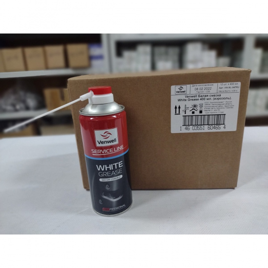 Большое фото товара - Смазка белая White Grease 400мл VenWell VW-SL-047RU, VW-SL-047RU. Вариант №2