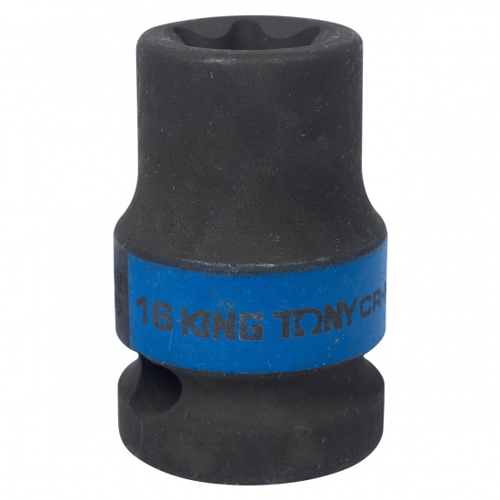Большое фото товара - Головка торцевая ударная TORX Е-стандарт 1/2 E16 L = 38мм KING TONY 457516M, 457516M. Вариант №3