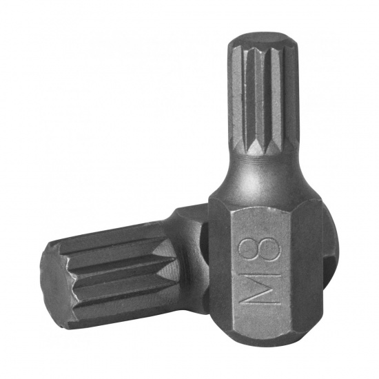Большое фото товара - Вставка-бита 10мм DR SPLINE, M8, 30мм OMBRA 531708 Код 055845, 531708. Вариант №1