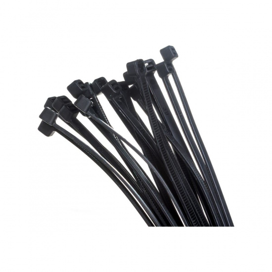 Большое фото товара - Стяжка нейлоновая НСС EasyFix 5х300 (черн) (100шт) Fortisflex 84818, 84818. Вариант №2
