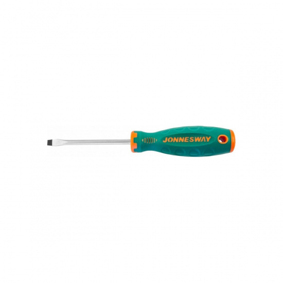 Большое фото товара - Отвертка стержневая шлицевая ANTI-SLIP GRIP SL6.5х100мм JONNESWAY D71S6100 Код 049954, D71S6100. Вариант №1