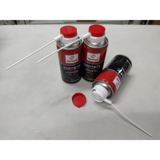 Большое фото товара - Смазка синтетическая Synthetic spray 150мл VenWell VW-SL-018RU, VW-SL-018RU. Вариант №5