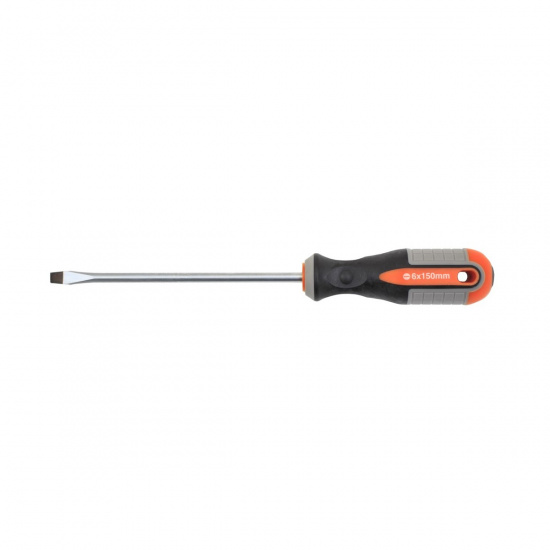 Большое фото товара - Отвертка стержневая шлицевая ROUND GRIP, SL6x150мм OMBRA 752615 Код 055143, 752615. Вариант №1