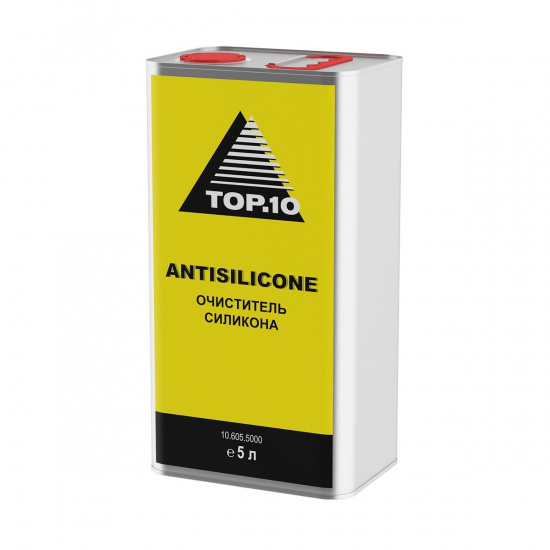 Большое фото товара - Обезжириватель ANTISILICONE 5л TOP.10 Refinish 10.605.5000, 10.605.5000. Вариант №1