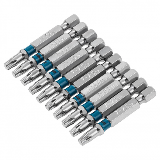 Большое фото товара - Бита Torx 25х50 сталь S2 10шт Gross 11471, 11471. Вариант №1