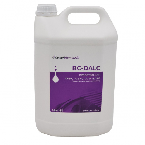 Большое фото товара - Концентрат BC-DALC для очистки испарителей 5л BECOOL 079936, 079936. Вариант №1