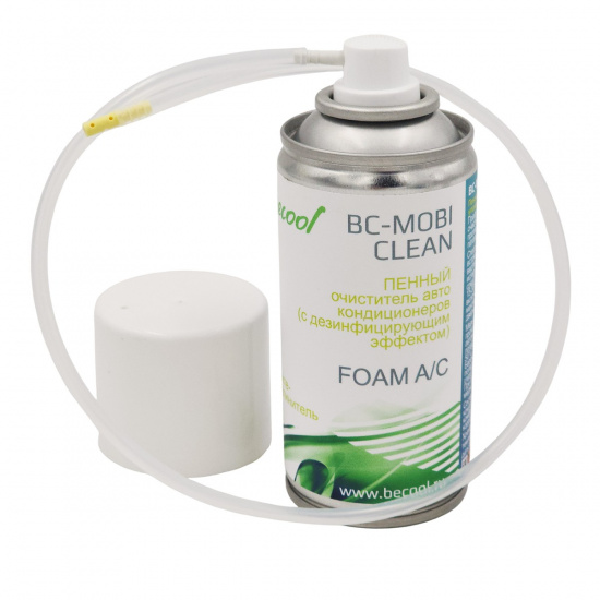 Большое фото товара - Пенный очиститель автокондиционеров BC-MOBI CLEAN FOAM A/C 200мл BECOOL 1450360, 1450360. Вариант №1