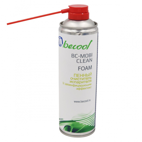 Большое фото товара - Пенный очиститель автокондиционеров BC-MOBI CLEAN FOAM A/C 650мл BECOOL 079939, 079939. Вариант №1