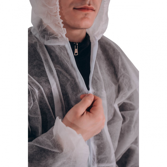 Большое фото товара - Защитный комбинезон 40г/м2 4XL/58-60/180-188см (марк) 57238DK, 57238DK. Вариант №2