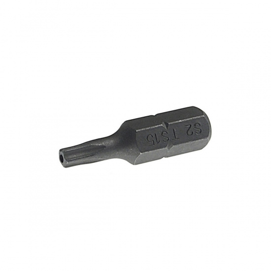 Большое фото товара - Бита TORX TS15Hх25мм 1/4 5-тигранная с отверстием JTC-1192515, JTC-1192515. Вариант №1