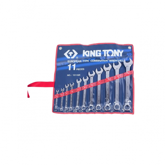 Большое фото товара - Набор комбинированных ключей, 1/4 -15/16 , 11пр. KING TONY 1211SR, 1211SR. Вариант №1