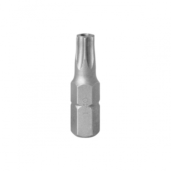 Большое фото товара - Вставка (бита) торцевая 1/4 , TORX, T40, L = 25, с отверстием KING TONY 102540U, 102540U. Вариант №1