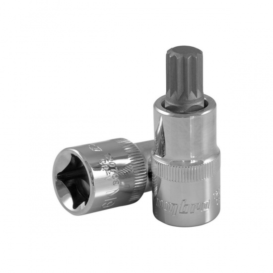 Большое фото товара - Насадка торцевая 1/2 DR с вставкой-битой SPLINE, M5 OMBRA 120705 Код 055721, 120705. Вариант №1