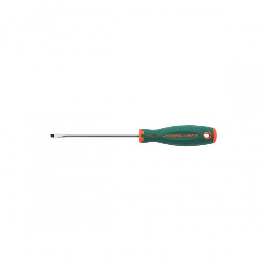 Большое фото товара - Отвертка стержневая шлицевая ANTI-SLIP GRIP SL5.5х125мм JONNESWAY D71S5125 Код 046123, D71S5125. Вариант №1
