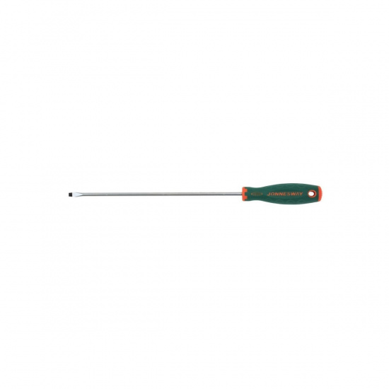 Большое фото товара - Отвертка стержневая шлицевая ANTI-SLIP GRIP, SL5.5х250мм JONNESWAY D71S5250 Код 046126, D71S5250. Вариант №1