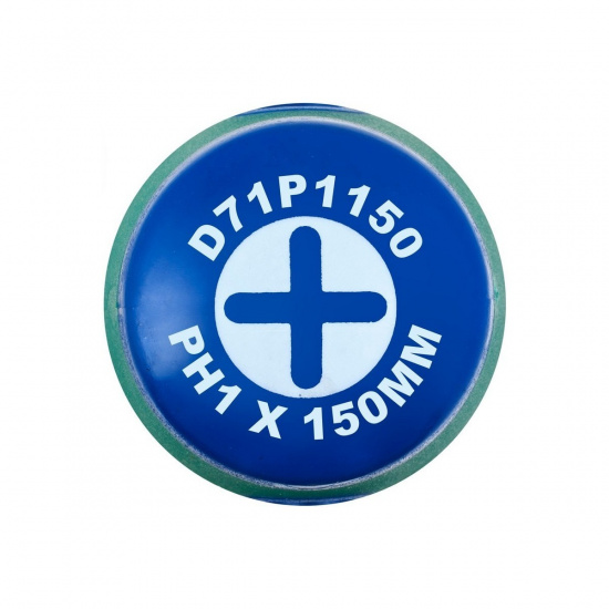 Большое фото товара - Отвертка стержневая крестовая ANTI-SLIP GRIP, PH1x150мм JONNESWAY D71P1150 Код 046096, D71P1150. Вариант №2