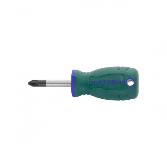 Большое фото товара - Отвертка стержневая крестовая ANTI-SLIP GRIP, PH2х38мм JONNESWAY D77P238 Код 046373, D77P238. Вариант №1