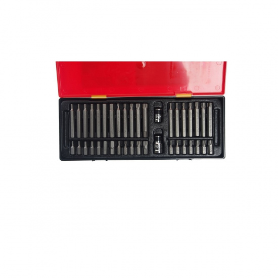 Большое фото товара - Набор бит 1/2 3/8 SPLINE TORX HEX 40пр. в кейсе JTC-K1402, JTC-K1402. Вариант №2
