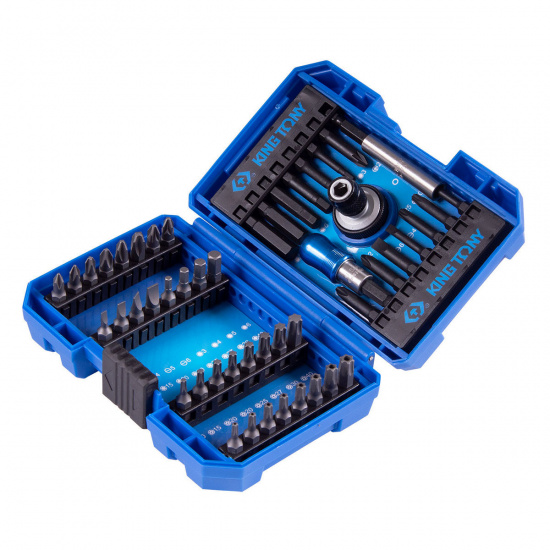 Большое фото товара - Набор вставок (бит) 1/4 PH PZ Hex Torx Slotted 49пр. KING TONY 1048MR, 1048MR. Вариант №5