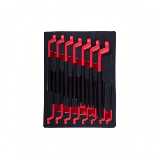 Большое фото товара - Набор накидных диэлектрических ключей 7-24мм ложемент 15пр. KING TONY 9-12FVG15MRV, 9-12FVG15MRV. Вариант №1