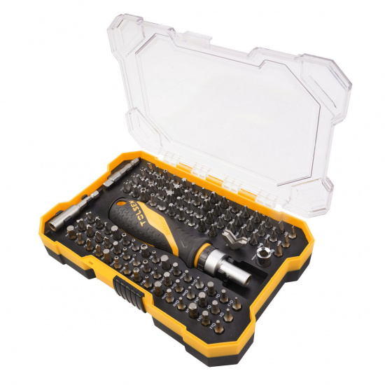 Большое фото товара - Набор вставок (бит) 1/4 PH PZ Hex Torx Slotted 105пр. TOLSEN TT20188, TT20188. Вариант №1