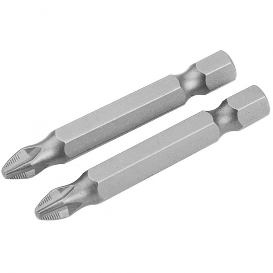 Большое фото товара - Набор вставок (бит) торцевых 1/4 Phillips PH2 50мм 2пр. TOLSEN TT20313, TT20313. Вариант №1
