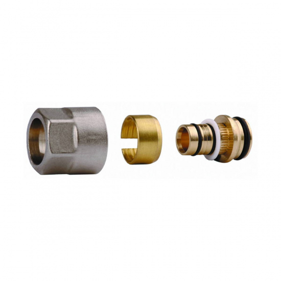 Большое фото товара - Соединитель 1/2 - 16ммx2.0мм GENERAL FITTINGS 51047-1/2-16, 51047-1/2-16. Вариант №1