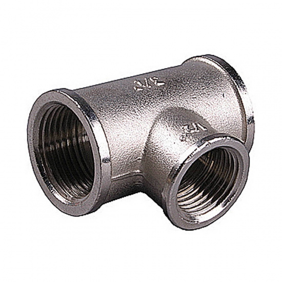Большое фото товара - Тройник латунь резьба 3/4 - 1/2 - 3/4 GENERAL FITTINGS 51060-3/4-1/2-3/4, 51060-3/4-1/2-3/4. Вариант №1