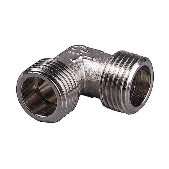 Большое фото товара - Уголок никель 1/2 GENERAL FITTINGS 51071-S/S-1/2, 51071-S/S-1/2. Вариант №1