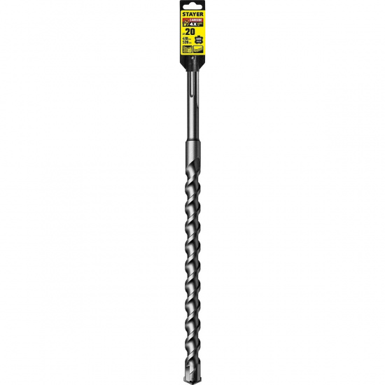 Большое фото товара - SDS-max бур 20x410/520мм Hercules-4Х STAYER 29370-410-20, 29370-410-20. Вариант №2