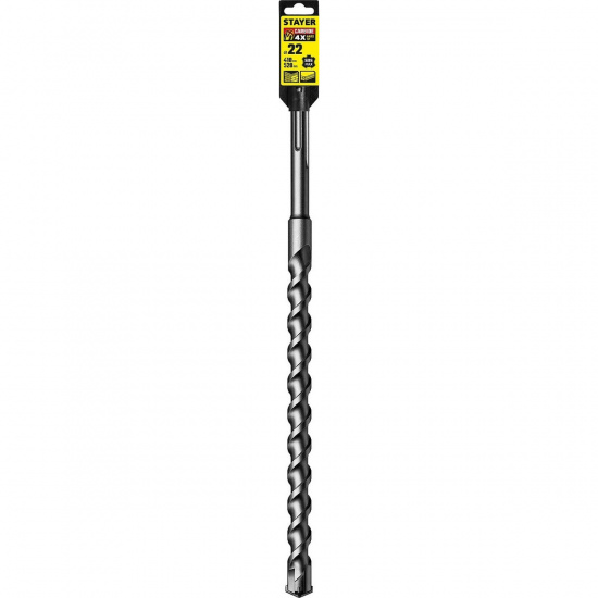 Большое фото товара - SDS-max бур 22x410/520мм Hercules-4Х STAYER 29370-410-22, 29370-410-22. Вариант №2
