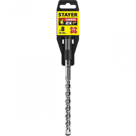 Большое фото товара - SDS-plus бур 8x160мм STAYER 2930-160-08_z02, 2930-160-08_z02. Вариант №2