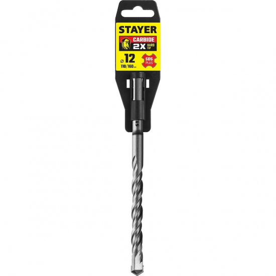 Большое фото товара - SDS-plus бур 12x160мм STAYER 2930-160-12_z02, 2930-160-12_z02. Вариант №2