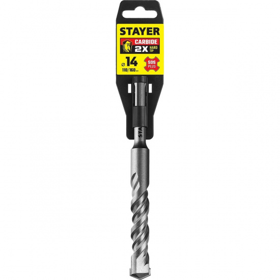 Большое фото товара - SDS-plus бур 14x160мм STAYER 2930-160-14_z02, 2930-160-14_z02. Вариант №2