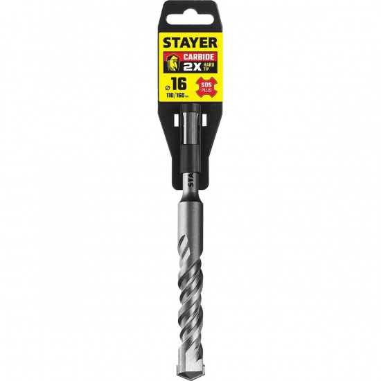 Большое фото товара - SDS-plus бур 16x160мм STAYER 2930-160-16_z02, 2930-160-16_z02. Вариант №2