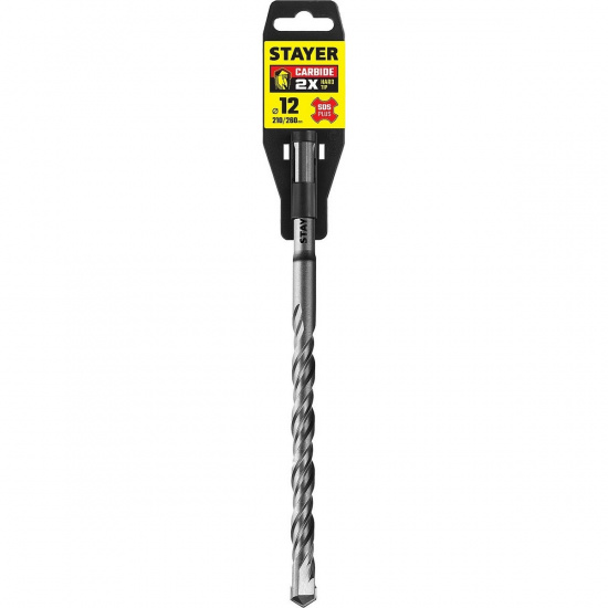 Большое фото товара - SDS-plus бур 12x260мм STAYER 2930-260-12_z02, 2930-260-12_z02. Вариант №2